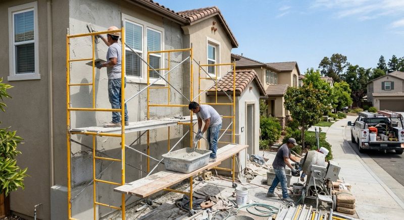 Stucco Installation in Napa, CA